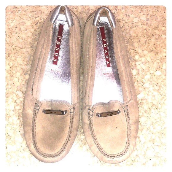 🔥SALE🔥 Prada suede driving loafers - Picture 1 of 5